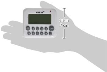 XREXS Digital Kitchen Timer Magnetic Countdown Up Cooking Timer Clock - Image 3