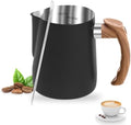 Milk Frothing Pitcher, 20oz/600ml Stainless Steel Milk Frother Cup