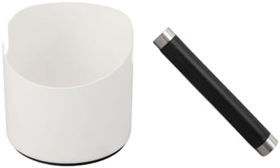Stainless Steel Coffee Grounds Knock Box, 4.5 Inch Coffee Knock Box