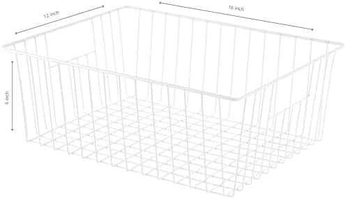 Freezer Organizer Bins, Upright Freezer Baskets for 16, 17, 21 cu.ft