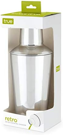 True Retro Stainless Steel Cocktail Shaker, Cold Brew Cocktails
