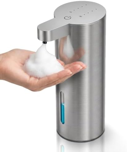 Automatic Foaming Soap Dispenser, Stainless Touchless Liquid Soap