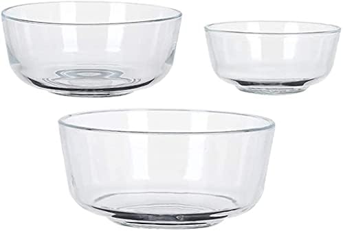 Bowl Set Small Bowls Cereal Bowl Ceramic Bowl ZHANGDONG3Pcs Glass