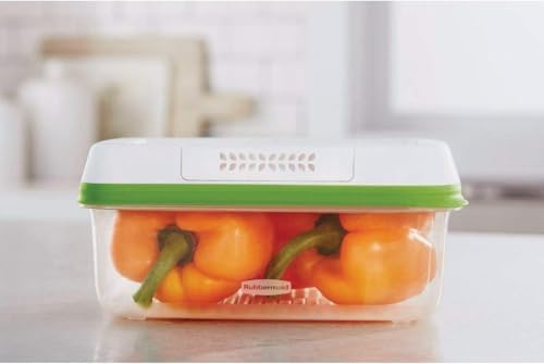 Rubbermaid FreshWorks Produce Saver, Large, 6-Piece Set