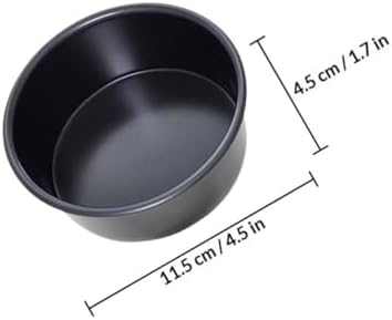 Alipis 5pcs Cake Pan Baking Set, Aluminum Alloy Nonstick Chiffon Mold