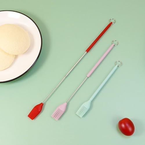 Homoyoyo 4pcs Silicone Pastry Brush Set Heat Resistant Bbq Basting