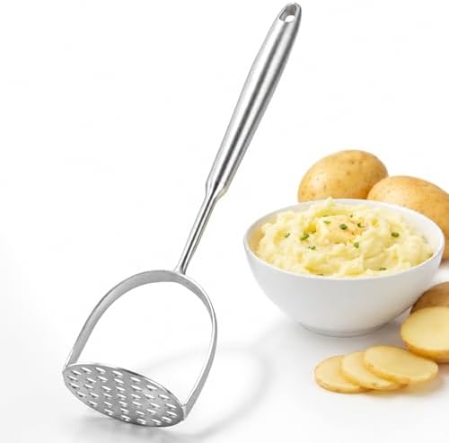 304 Stainless Steel Potato Masher – Heavy-Duty