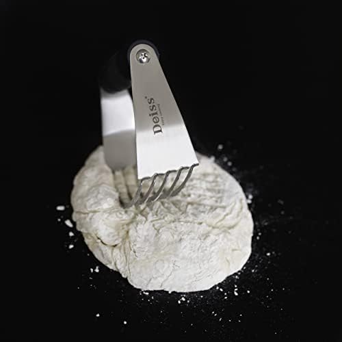 Deiss PRO Pastry Cutter - Pastry Blender Stainless Steel & Pastry