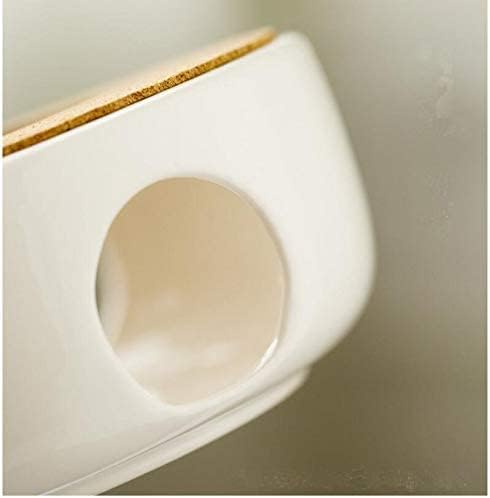 KiaoTime Ceramic Teapot Warmer, Tea Warmer for Glass Teapot, cast Iron
