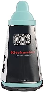 KitchenAid Gourmet 4-Sided Stainless Steel Box Grater, Aqua