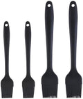 4 Pack Silicone Basting Brush Set, Heat Resistant Bbq Pastry Oil Brush