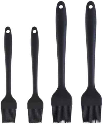 Pastry Brush 4pcs Silicone Heat Safe Basting Brush Xmas