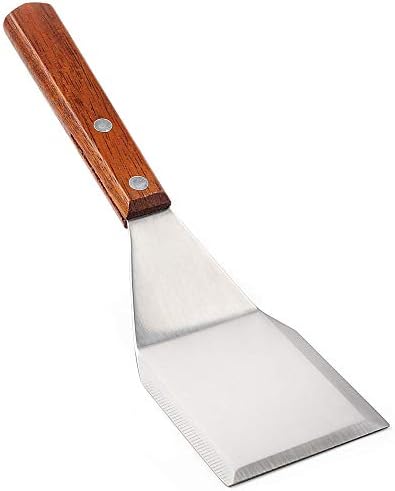 Homi styles Cookie/Brownie Spatula Small Metal Spatula With Merbau