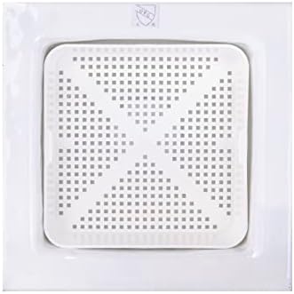 8.5-Inch Square Floor Sink Drain Cover, Plastic Drain Basket