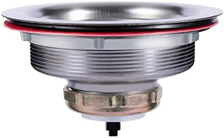 Uni-Green Kitchen Sink Drain Kit, 3-1/2 Inch, Stainless Steel