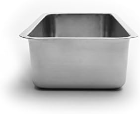 Fox Run Loaf Pan Stainless Steel Baking, 8.5 x 4.5 x 2.25 inches
