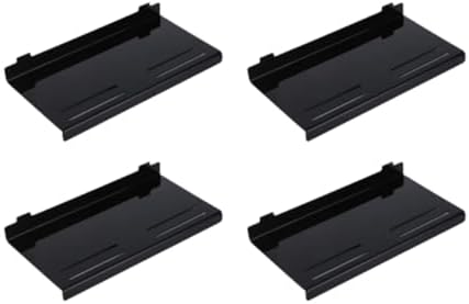 Spice Drawer Organizer Insert Tray, 4-Pack Acrylic Expandable Rack for