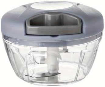 Portable Hand Pull String Garlic Mincer Onion Cutter,Vegetable Cutter