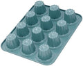 CHEFMADE Canele Mold Pan, 12-Cavity Nonstick Carbon Steel Bakeware
