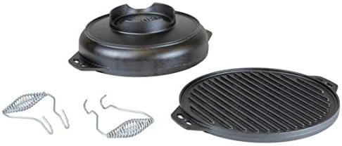 Lodge Cast Iron Cookware Set with Accessories - Five-Piece Cast Iron