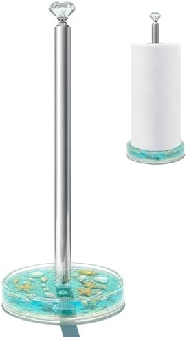 FONMY Acrylic Paper Towel Holder, Blue