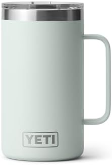 YETI Rambler 24 oz Mug, Vacuum Insulated, Stainless Steel with