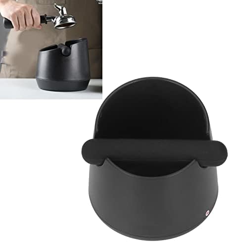 Espresso Knock Box, Silicone Coffee Knock Box with Removable Knock and