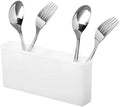 SANNO Utensil Drying Rack, Plastice Utensil Silverware Storage Holder