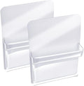 TecUnite 2 Pcs Magnetic Pouch Magnetic Pockets for Classroom