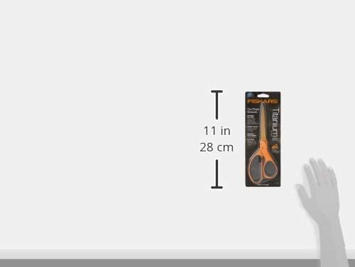 Fiskars SoftGrip Titanium Scissors All Purpose - 8" Straight Handle