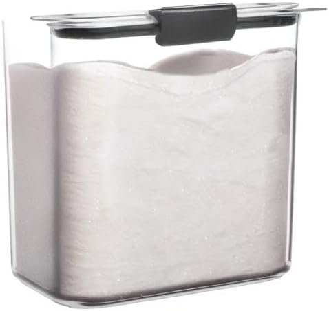 Rubbermaid Brilliance Pantry Storage Containers, 7.8 Cup and 12 Cup