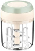 Chop Garlic and Herbs Manually with Pull-String Food Chopper