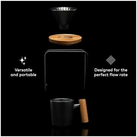 ChefWave Single Serve Pour Over Coffee Maker Set