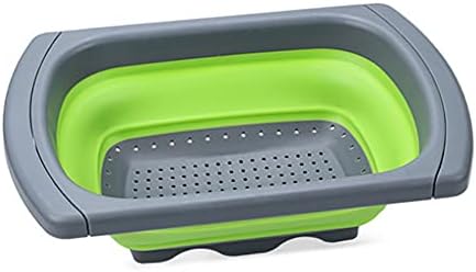 Alnicov Silicone Collapsible Colander,Colander Strainer Over The Sink
