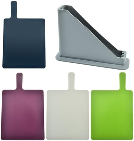 Classification Cutting Board Set 4pcs, Color-coded Household Kitchen