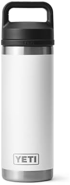 YETI Rambler 18 oz Bottle, Vacuum Insulated, Stainless Steel with Chug
