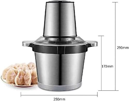 400W Electric Meat Grinder & Food Processor, 3L Capacity