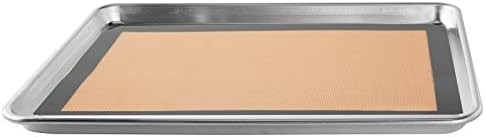 GRIDMANN Pro Silicone Baking Mats, Set of 2, Half Sheet
