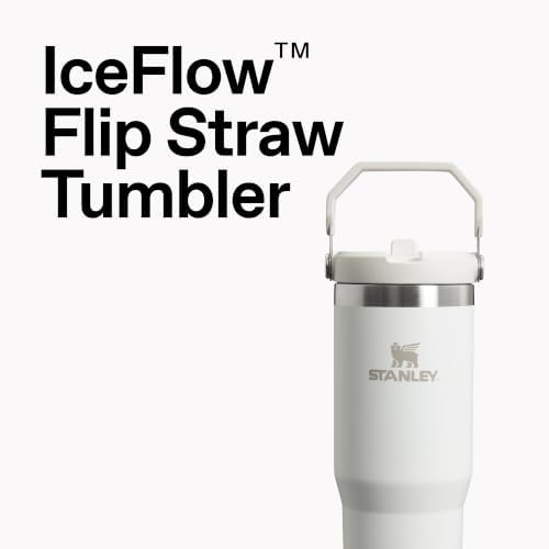 STANLEY IceFlow 2.0 Flip Straw Tumbler, 30 oz, Chalk