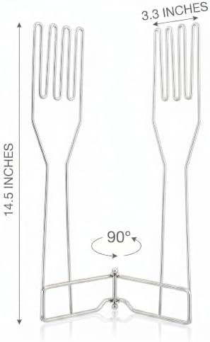 SUS304 Folding Dish Glove Drying Rack