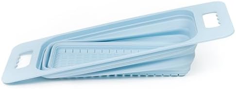 SAMMART Over The Sink Rectangular Colander (Sea Angel)
