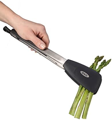 OXO Good Grips Turner and Tongs Set, Stainless Steel