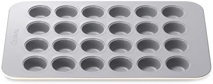 Caraway 24-Cup Non-Stick Ceramic-Coated Mini Muffin Pan