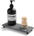 Sink Caddy with Diatomite Stone Tray, 10" x 4"