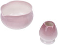 Ceramic Matcha Bowl and Whisk Holder Set, 16.9OZ Japanese Matcha Bowl
