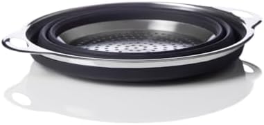 Better Houseware Silicone & Stainless Steel Collapsible Colander