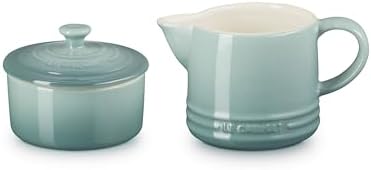 Le Creuset Stoneware Cream & Sugar Set, Sea Salt
