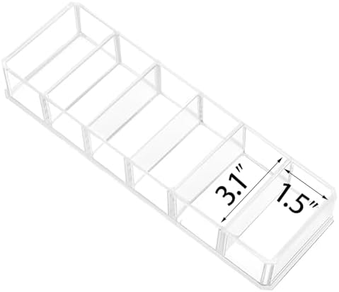 Acrylic Tea Bag Organizer Clear Teabag Holder Tea Storage Box 2 Pack