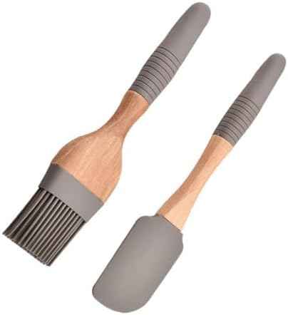 BESPORTBLE Silicone Baking Tools Set Kitchen Utensils with Scraper and