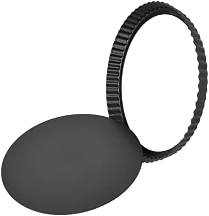 Nonstick Tart Pan with Removable Bottom | 12 Inch Deep Quiche Pan for